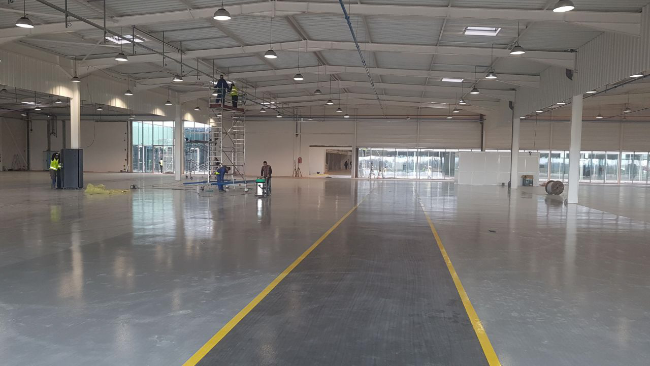revetement sol unité souflage plastique